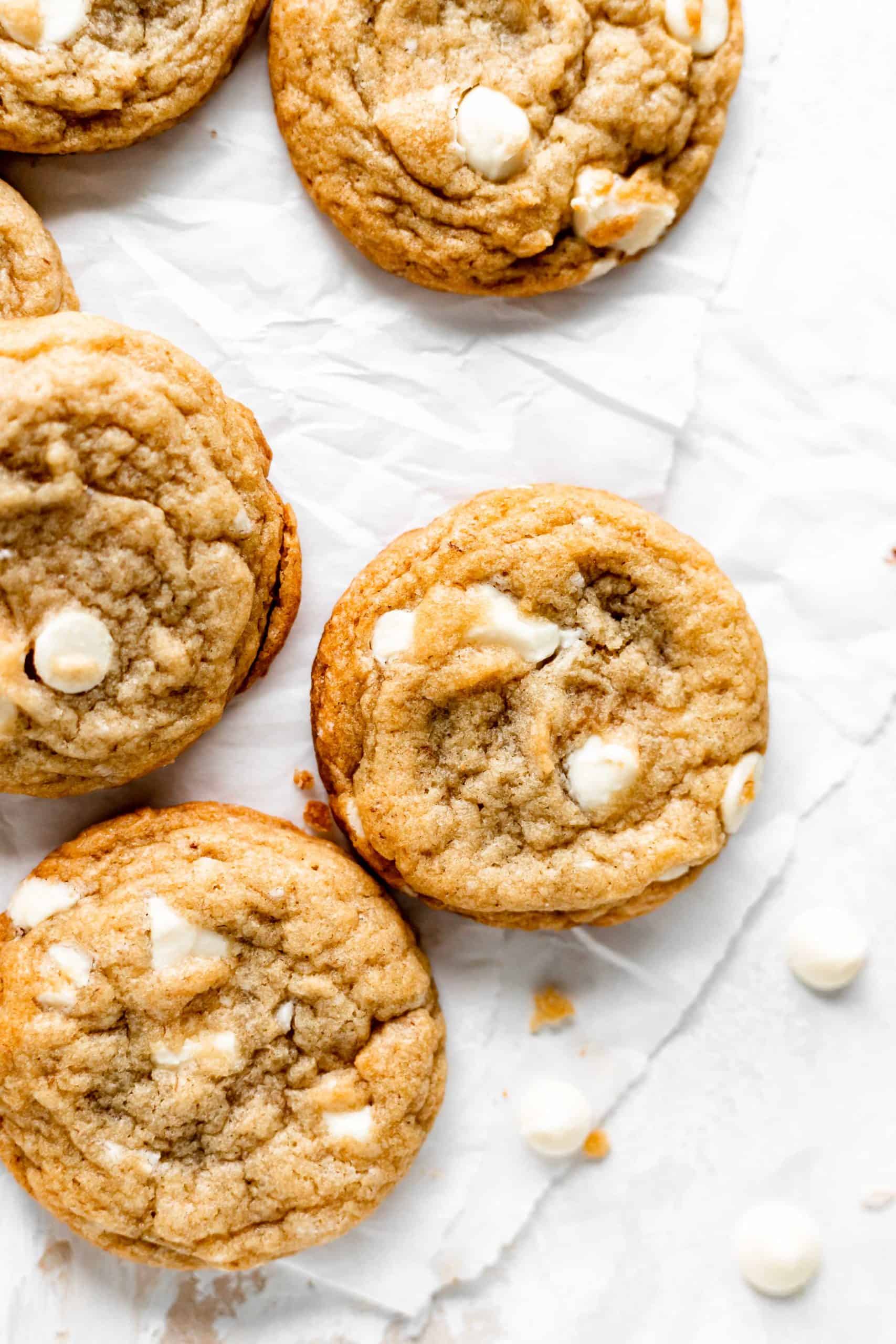 Brown Butter Banana White Chocolate Chip Cookies Baked Ambrosia