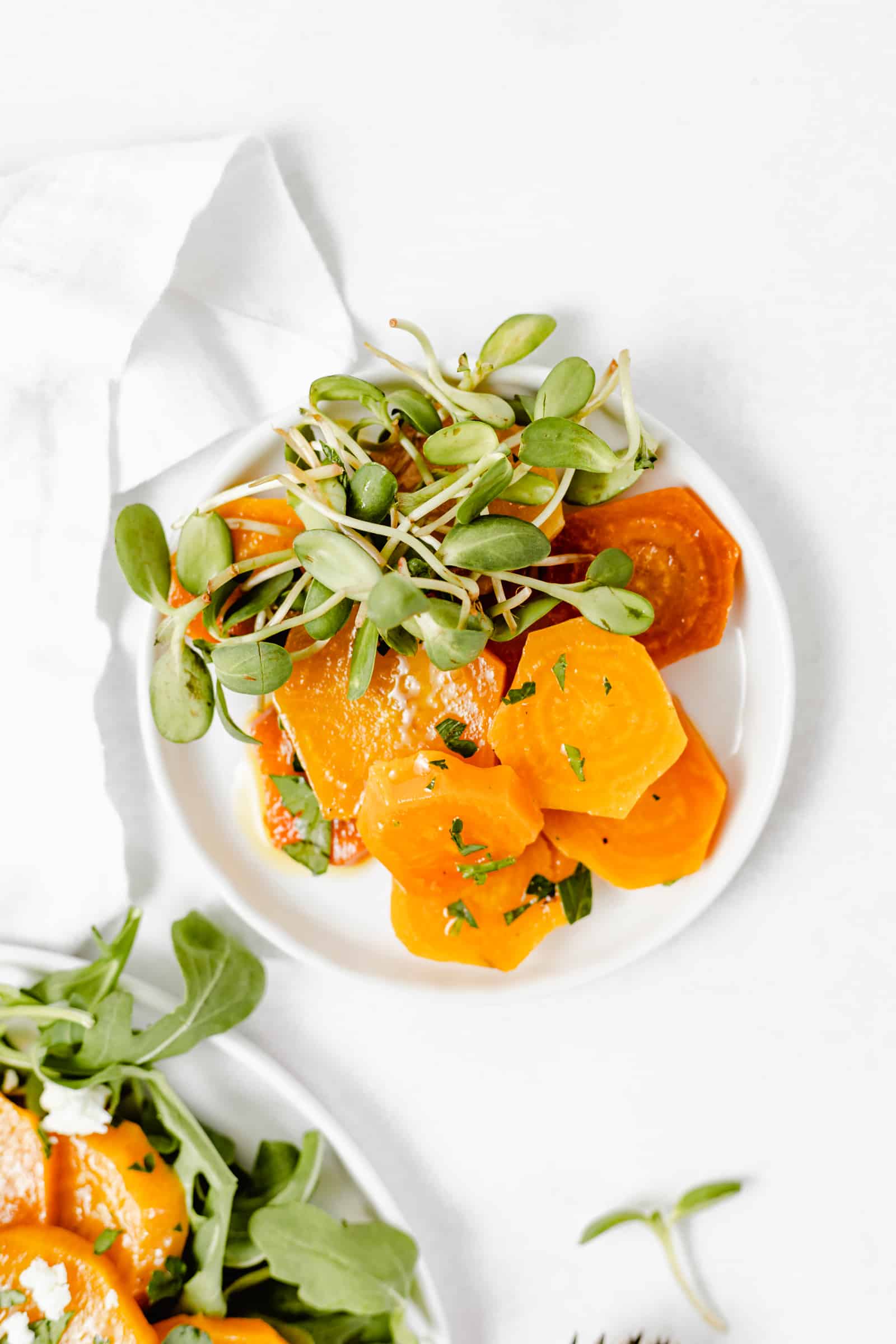 golden beet salad