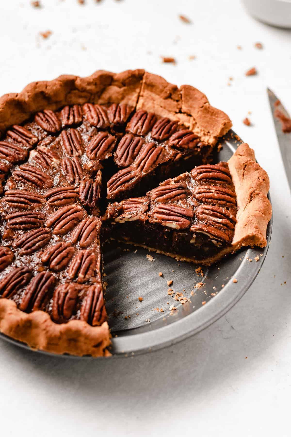 paleo pecan pie.