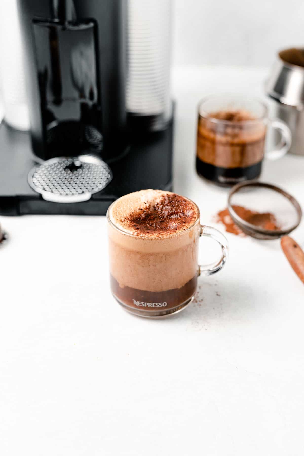 healthy mocha coffee