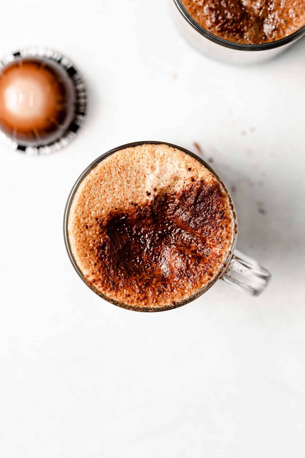 homemade healthy mocha