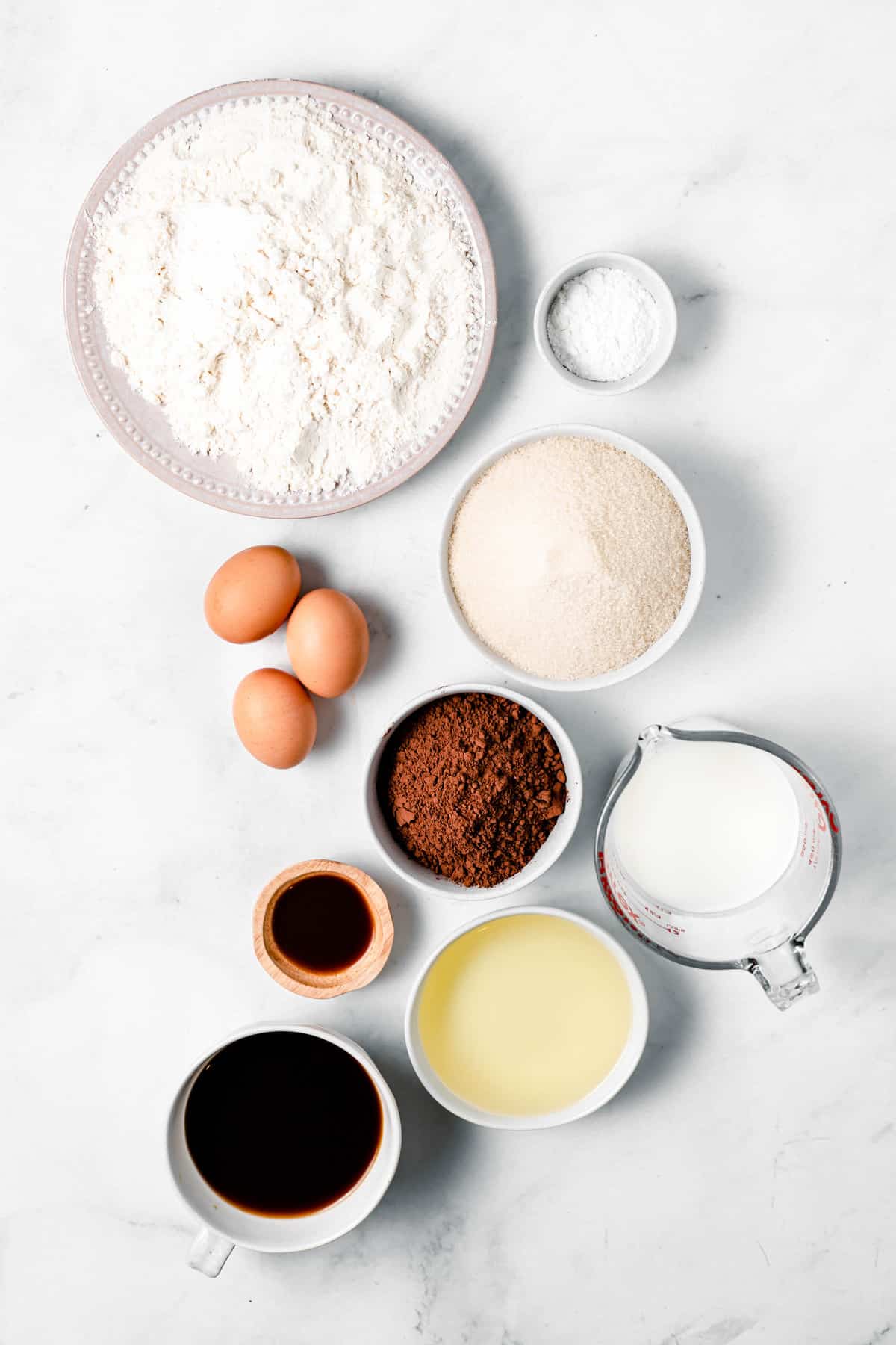 chocolate cake ingredients