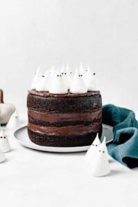 triple layer chocolate cake