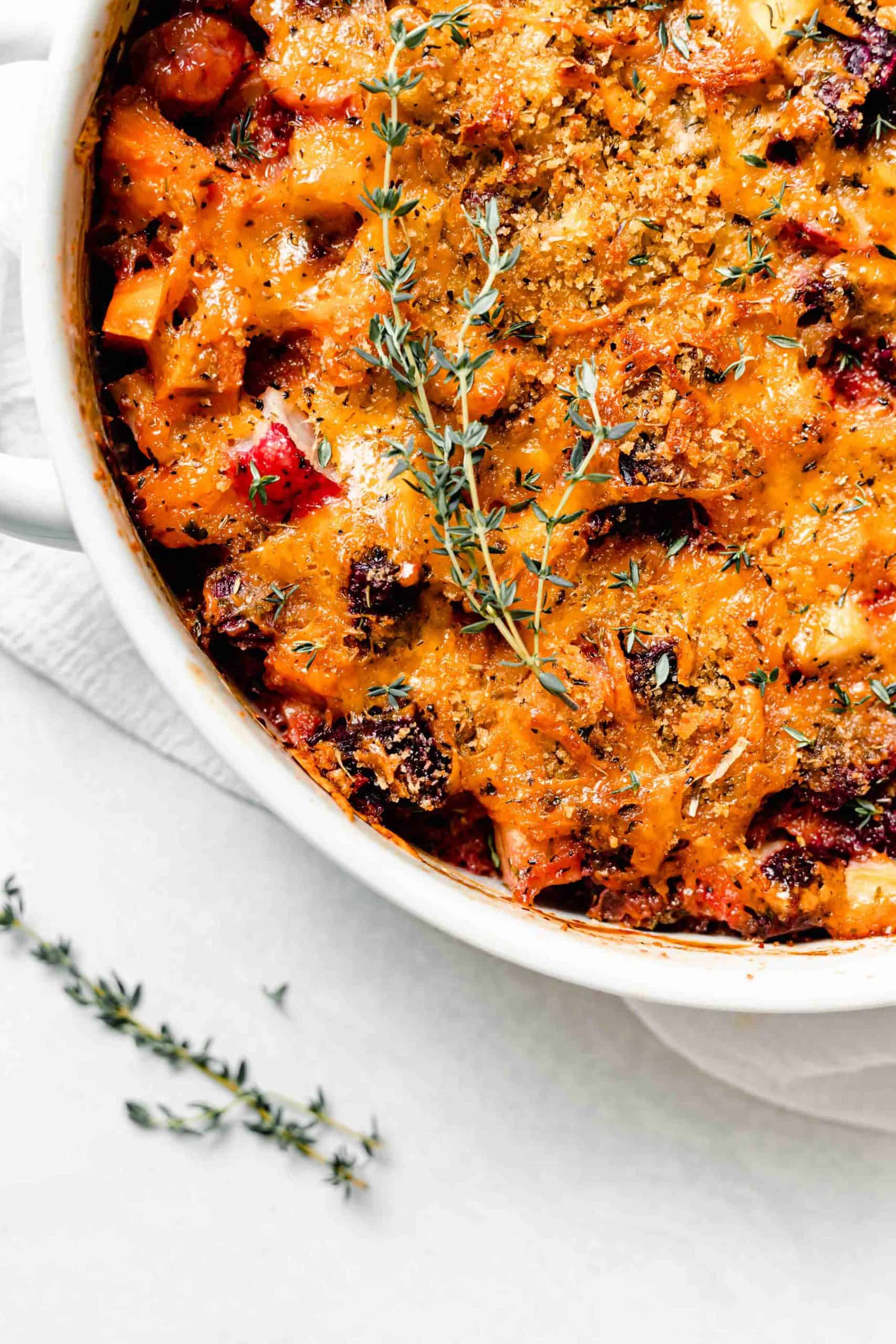 root vegetable gratin