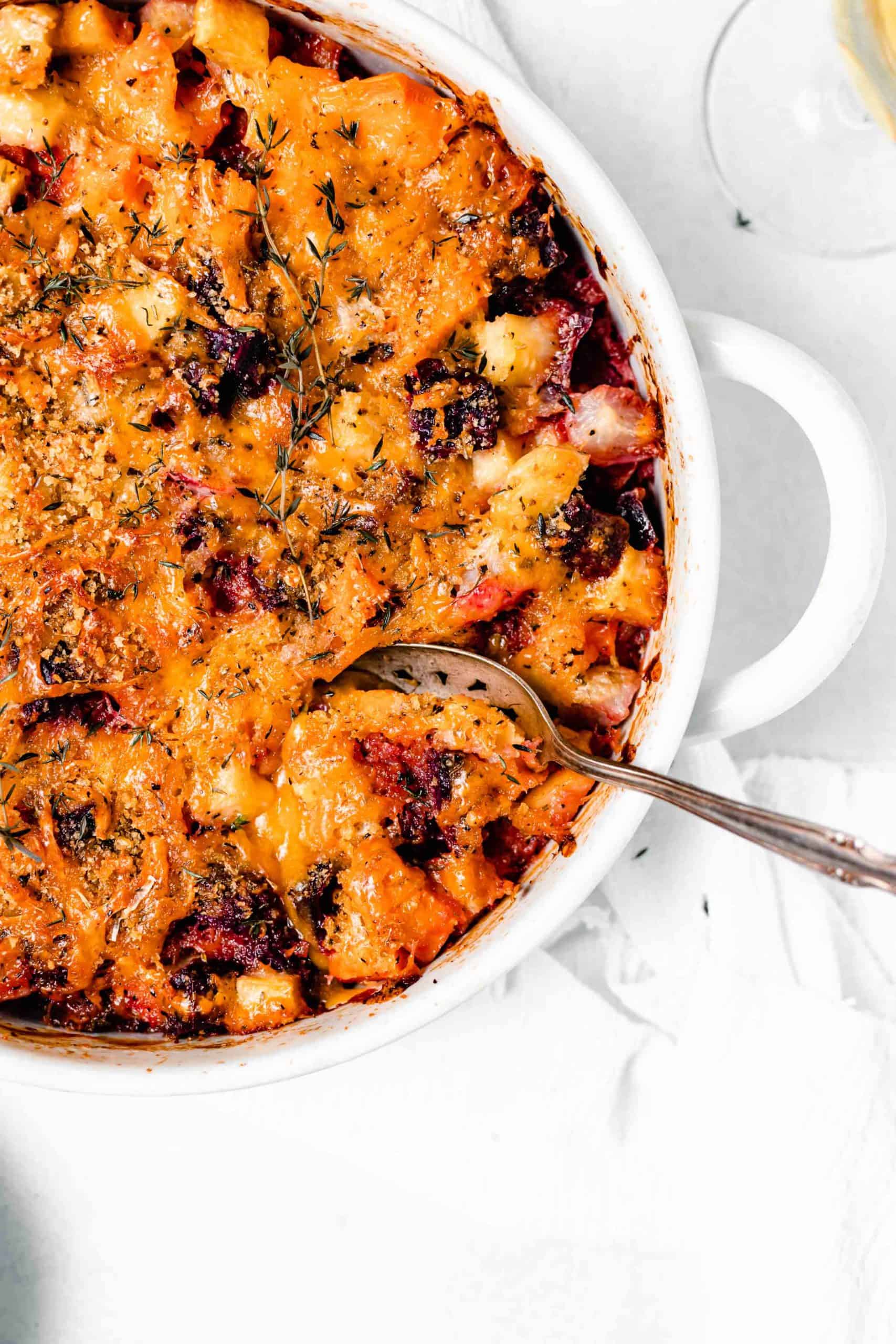 root vegetable gratin