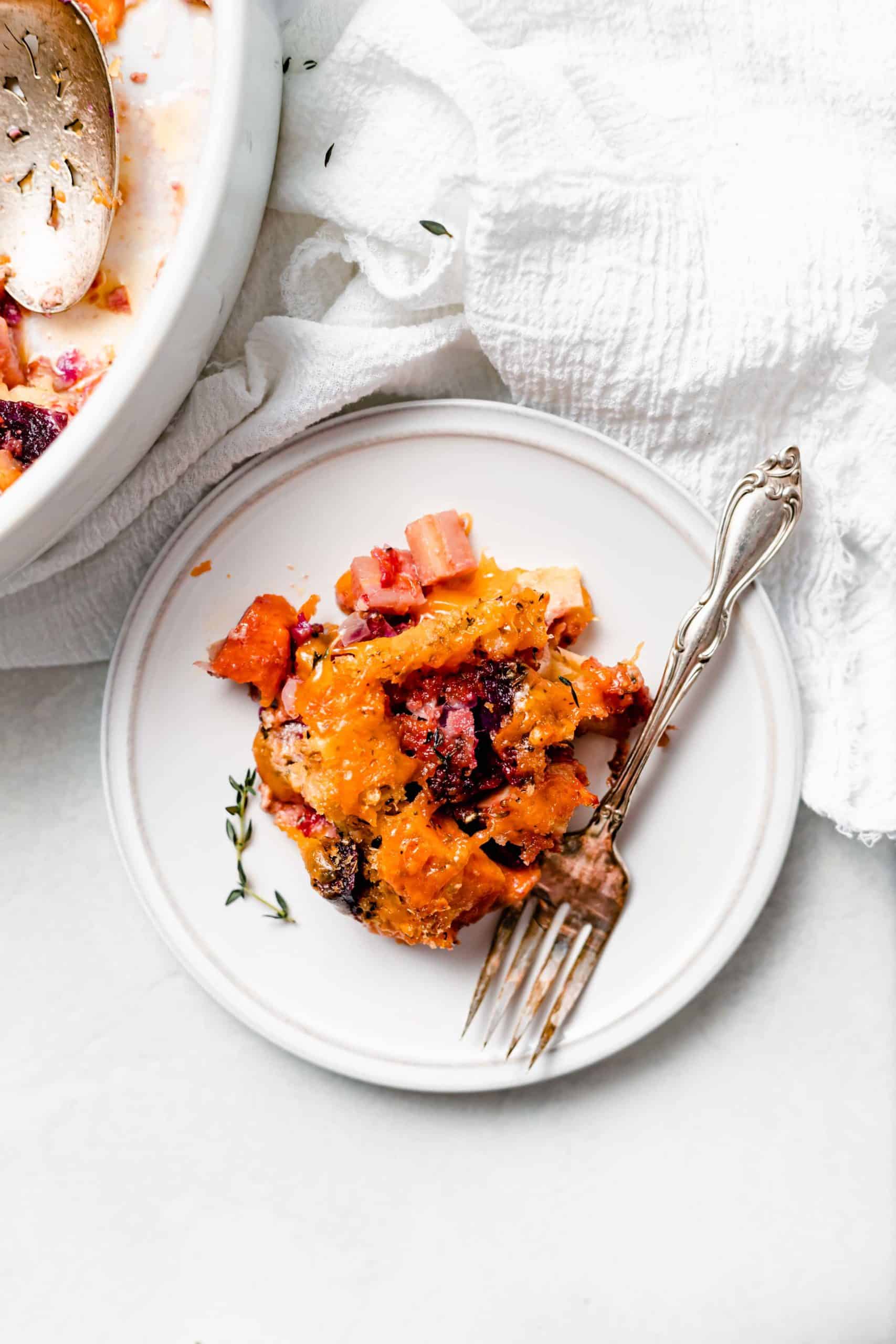 root vegetable gratin