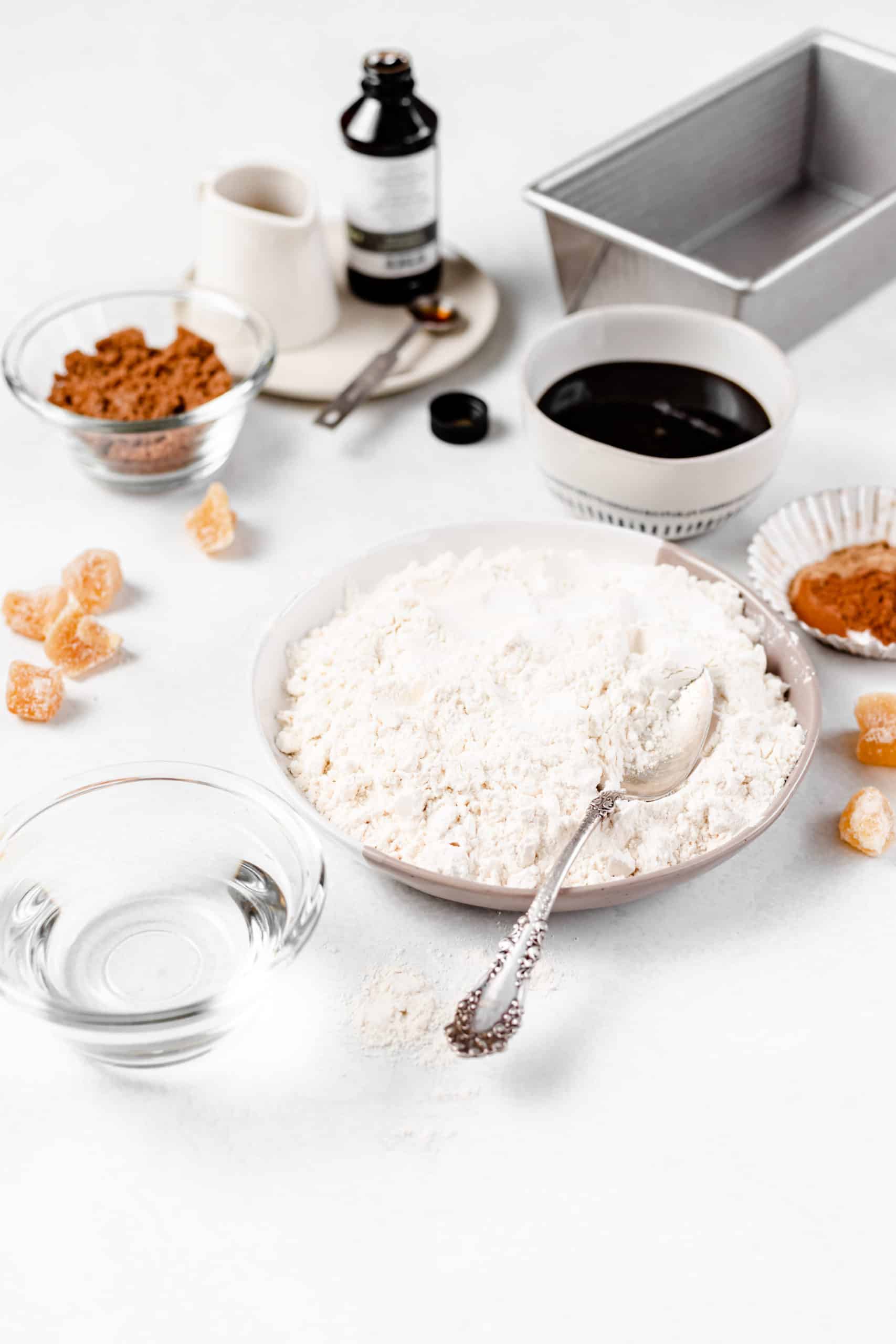 gingerbread loaf ingredients