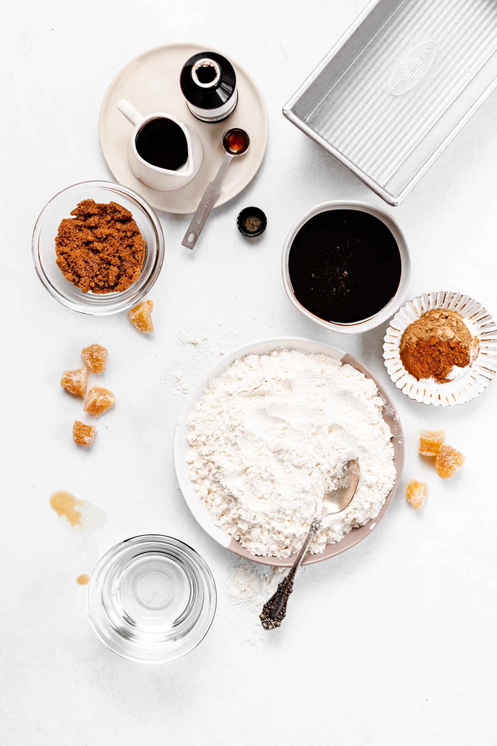 gingerbread loaf ingredients