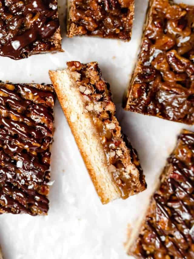 Pecan Shortbread Bars Baked Ambrosia