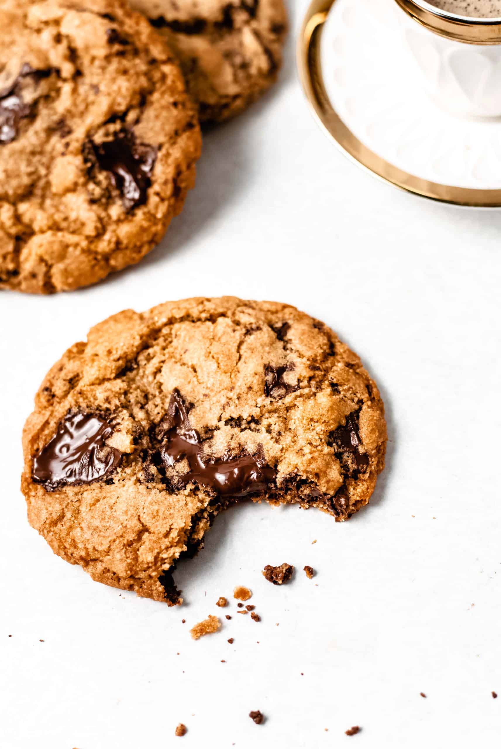 chocolate chip cookie with espresso