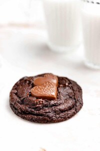 chewy double chocolate cookie