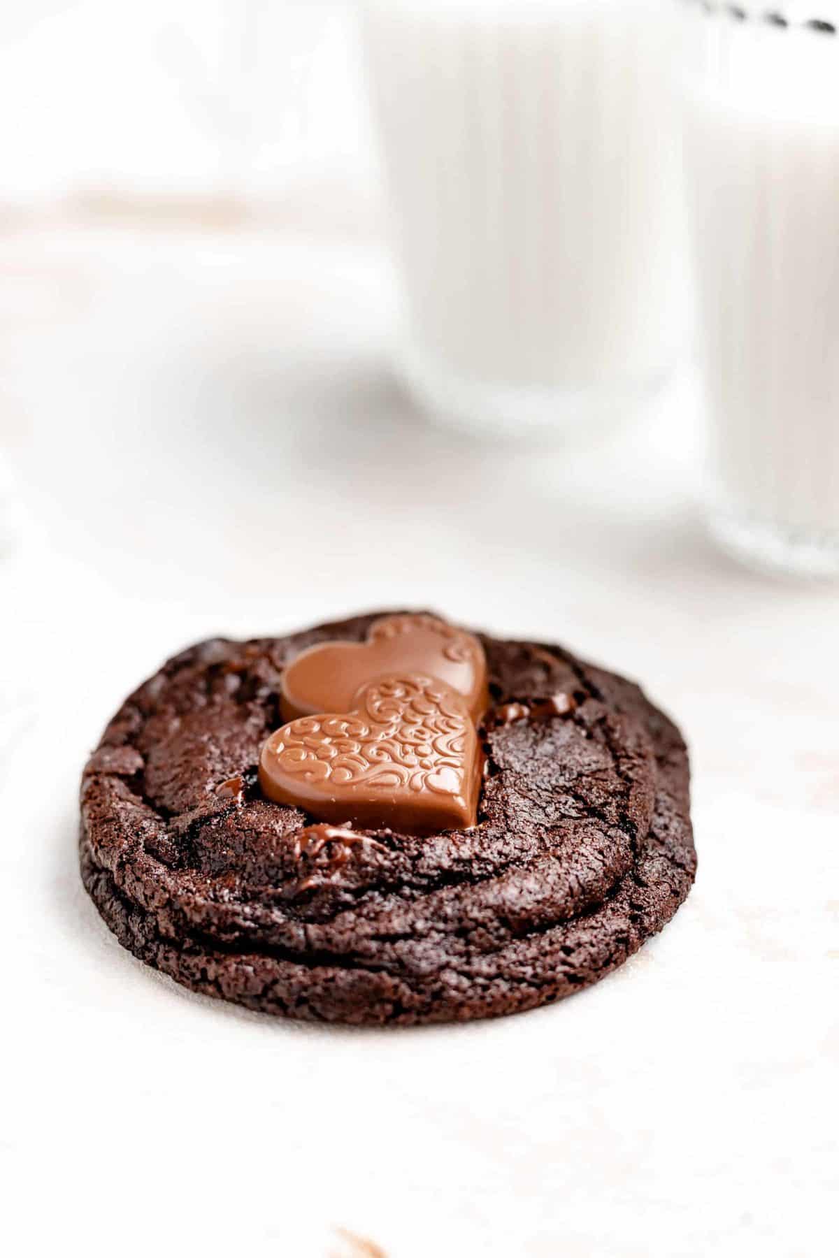 chewy double chocolate cookie