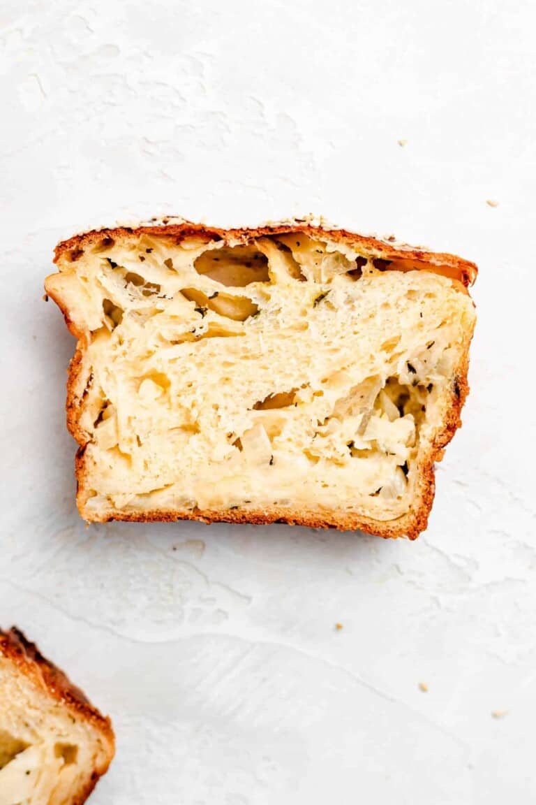 slice of Cypriot Halloumi Bread