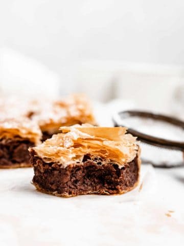 piece of nutella bougatsa