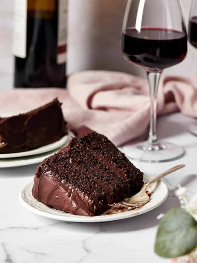 Red Wine Chocolate Cake Recipe