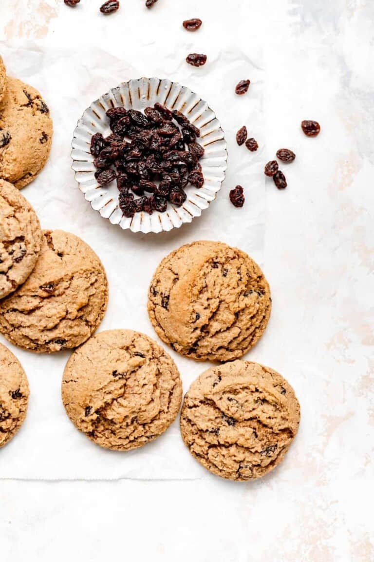 Bakery-Style Chewy Oatmeal Raisin Cookies