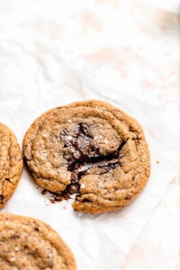 chewy paleo chocolate chip cookie