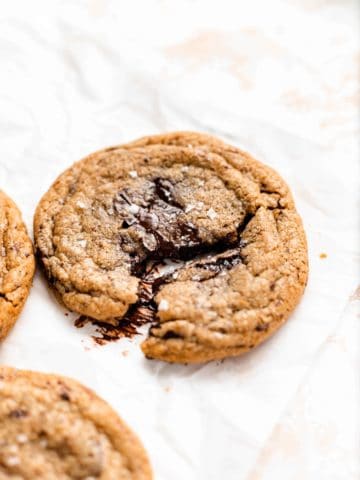 chewy paleo chocolate chip cookie