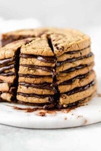 chocolate chip cookie layer cake