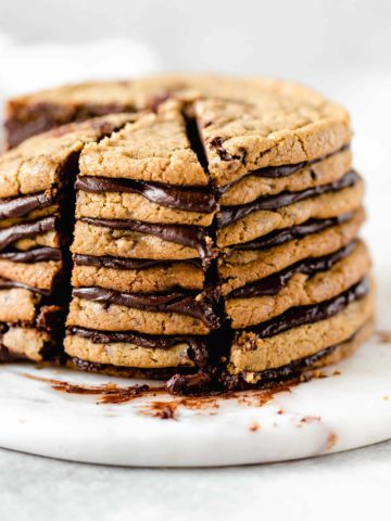 chocolate chip cookie layer cake