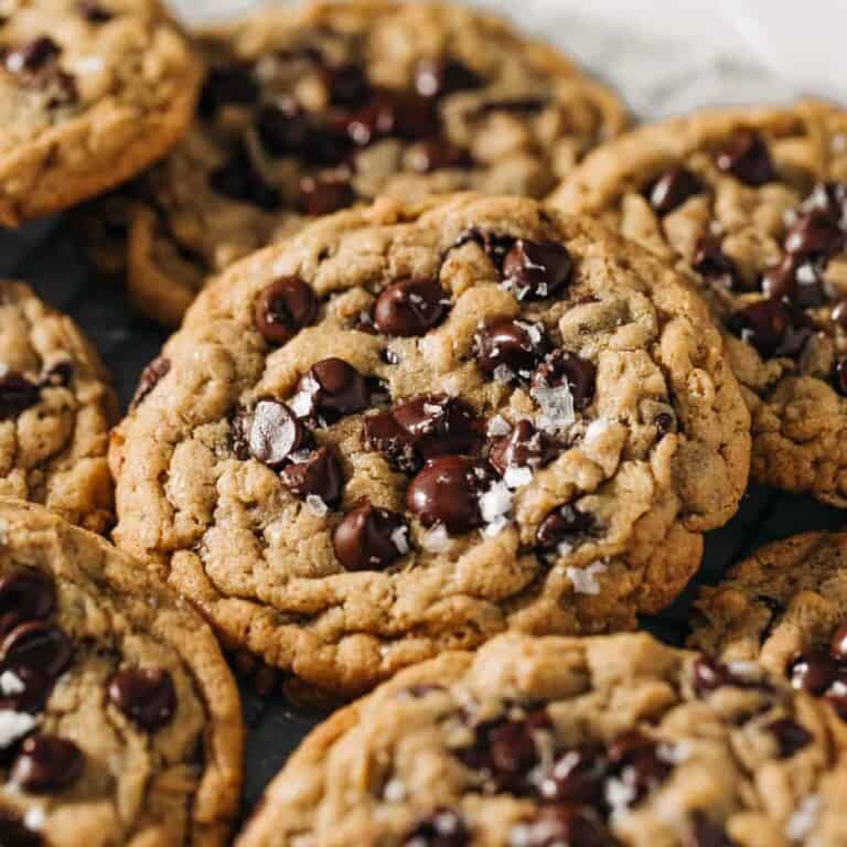Peanut butter oatmeal chocolate chip cookies.