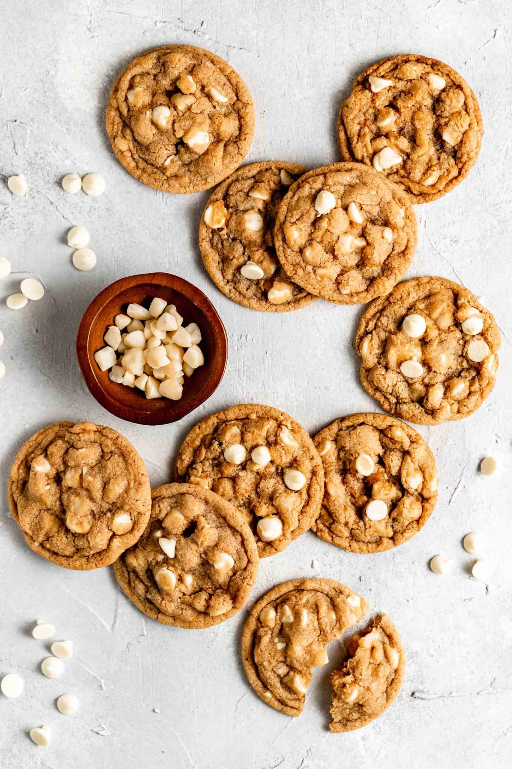 White Chocolate Macadamia Nut Cookies