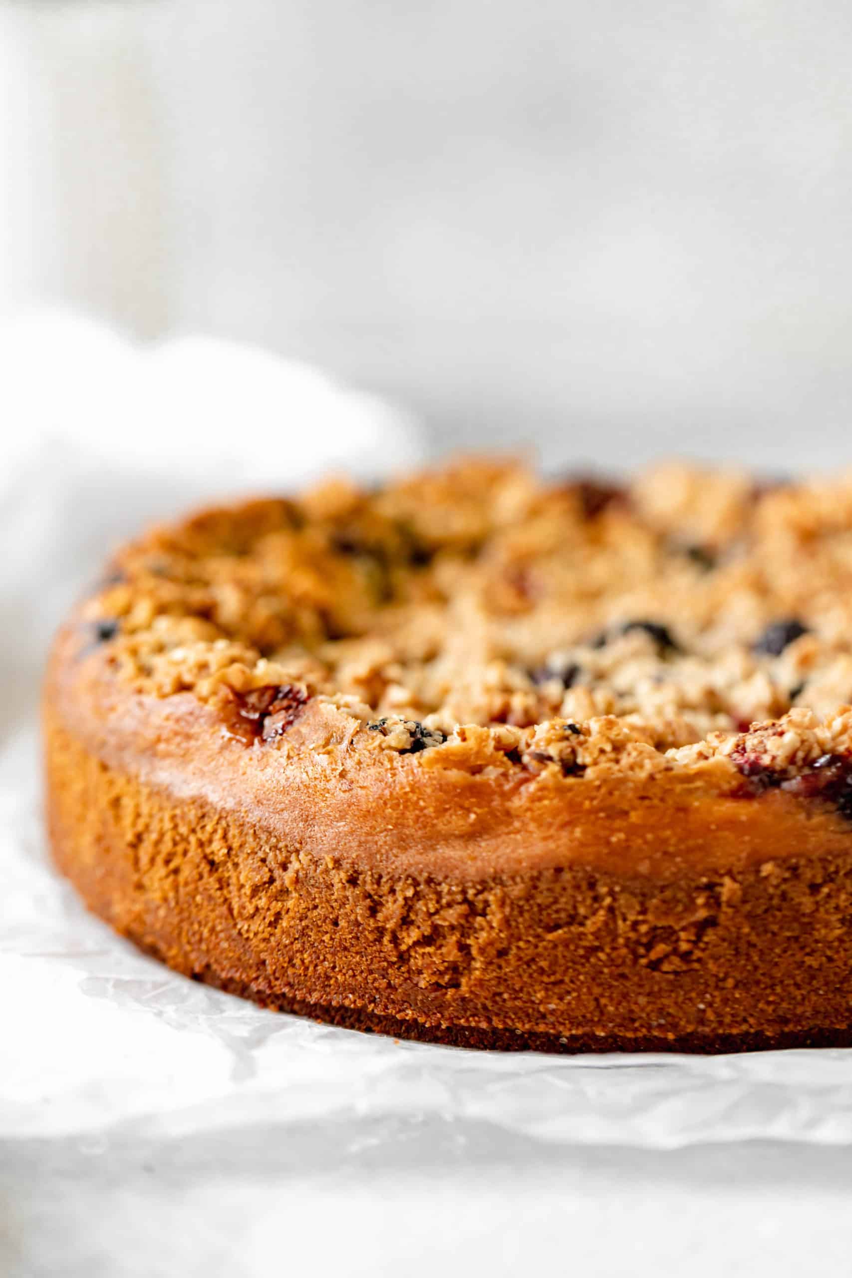 Berry Streusel Cheesecake