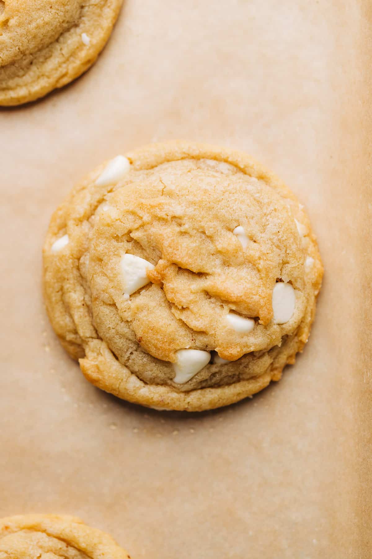 Brown Butter Banana White Chocolate Chip Cookies