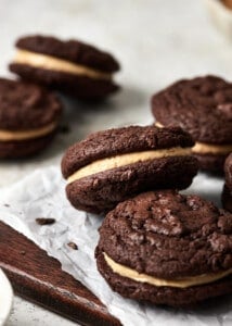 Buckeye brownie cookies.