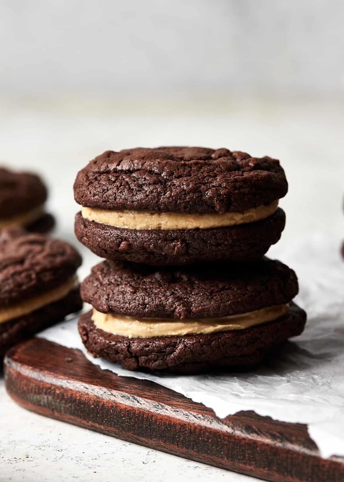 Buckeye brownie cookies.