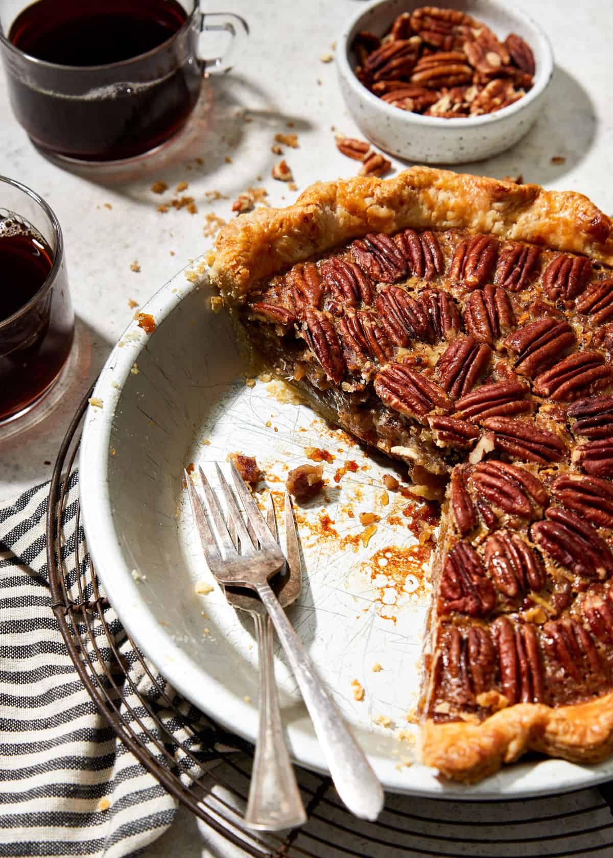 honey pecan pie.