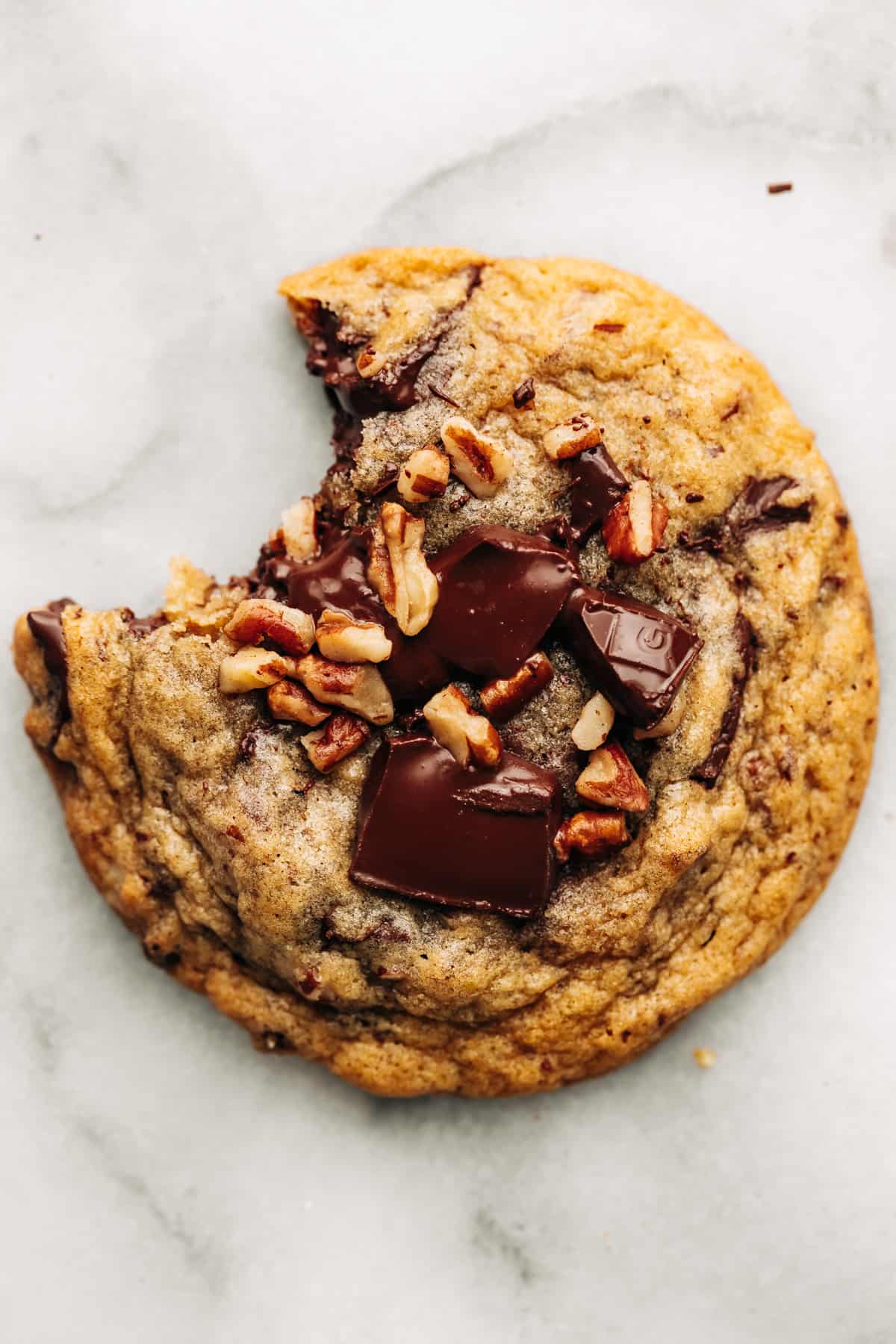 chocolate chip pecan cookie.