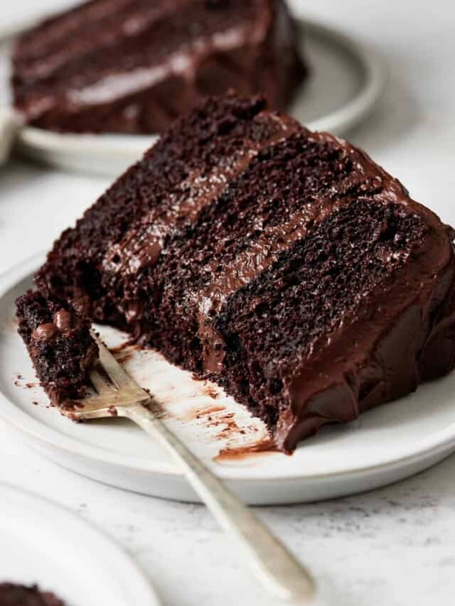 Rich and Moist Chocolate Cake (from scratch recipe)