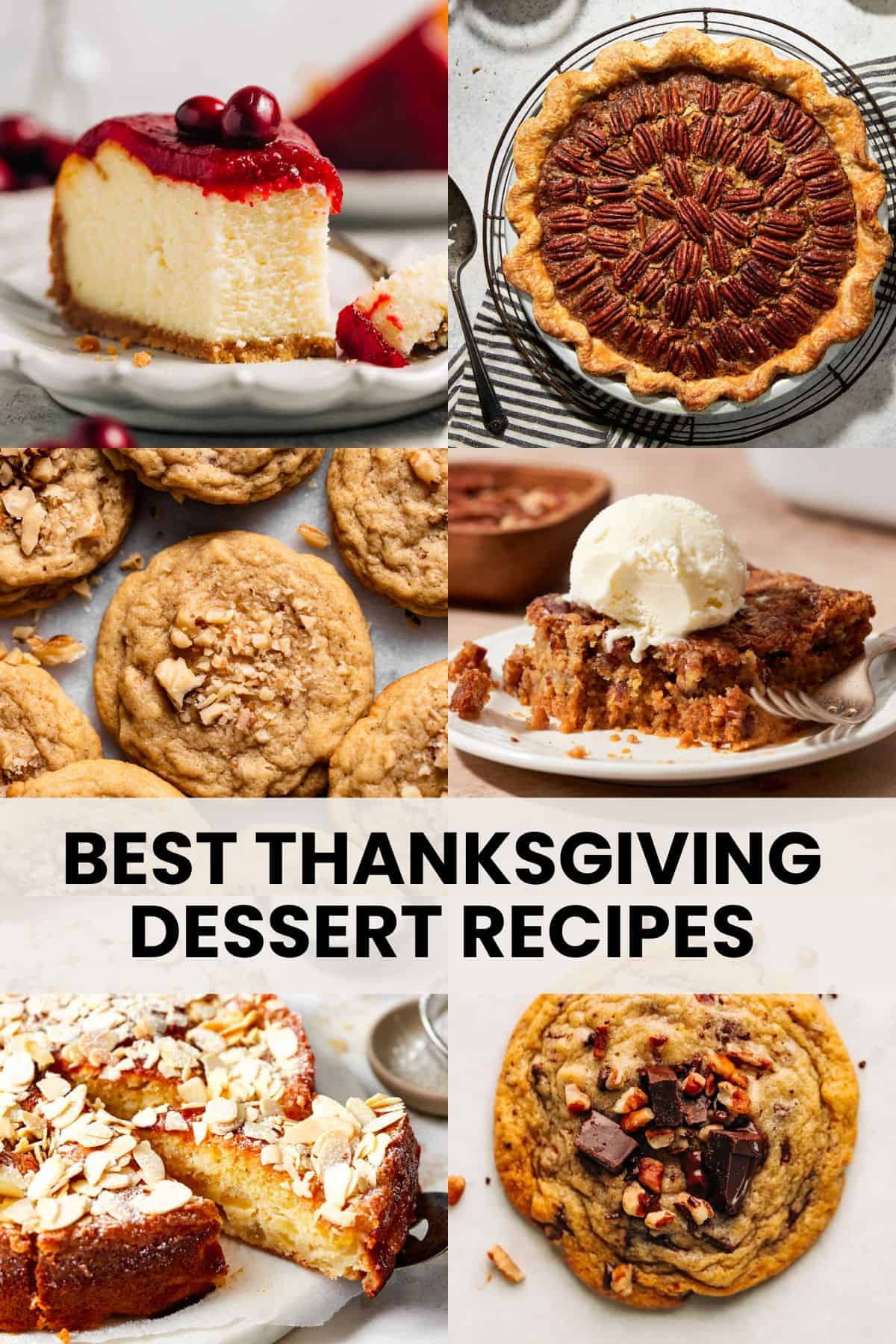 best thanksgiving dessert recipes.