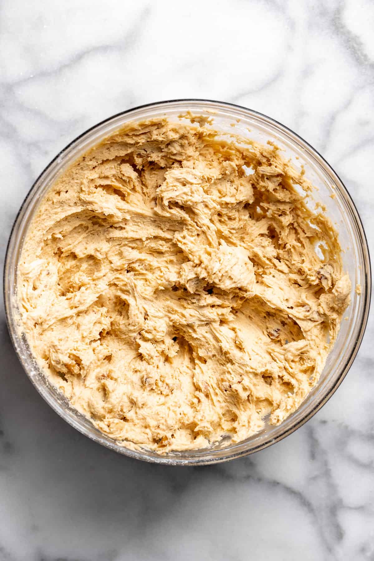 brown sugar walnut cookie dough.