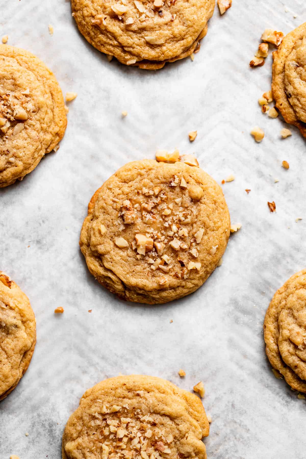 brown sugar walnut cookies.