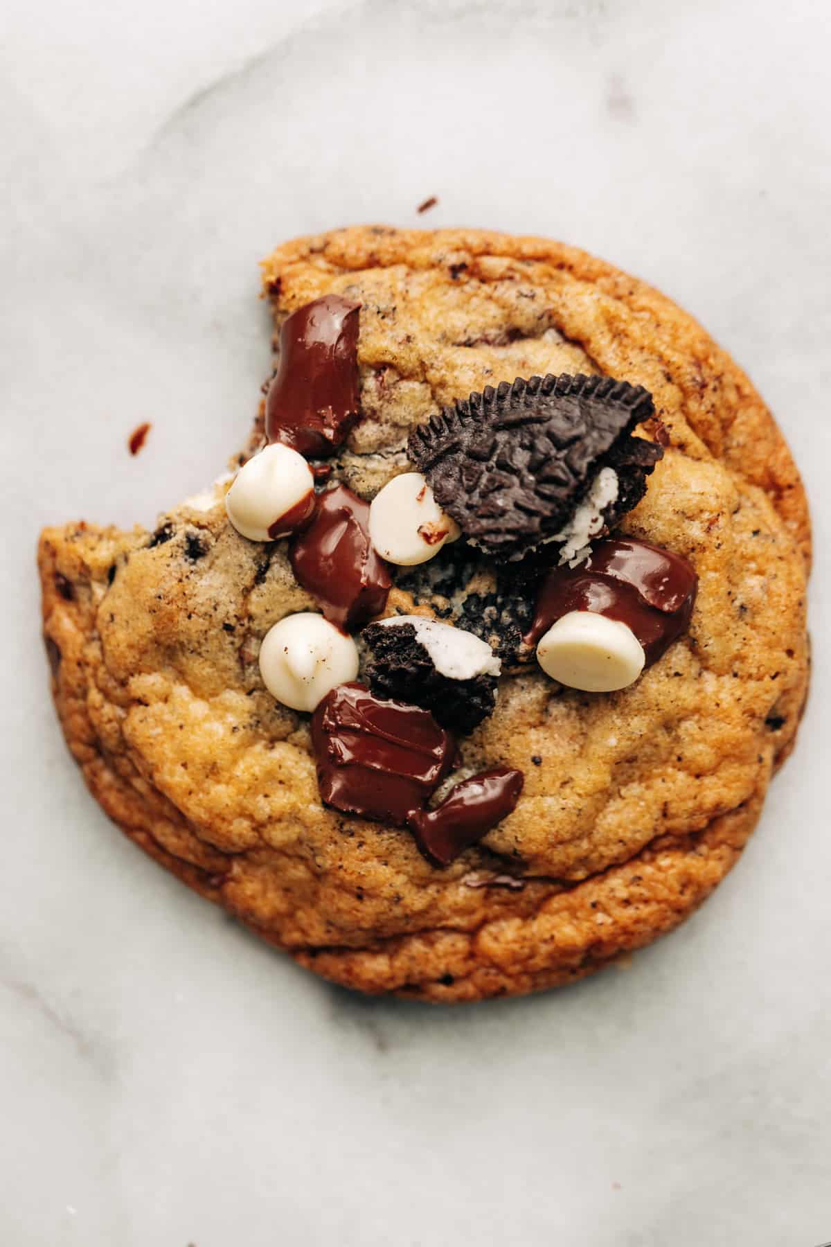 Oreo chocolate chip cookie.