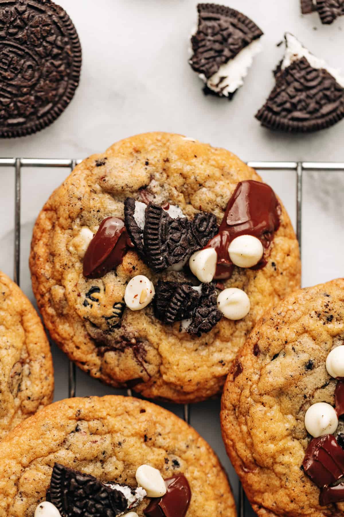 Oreo chocolate chip cookies.