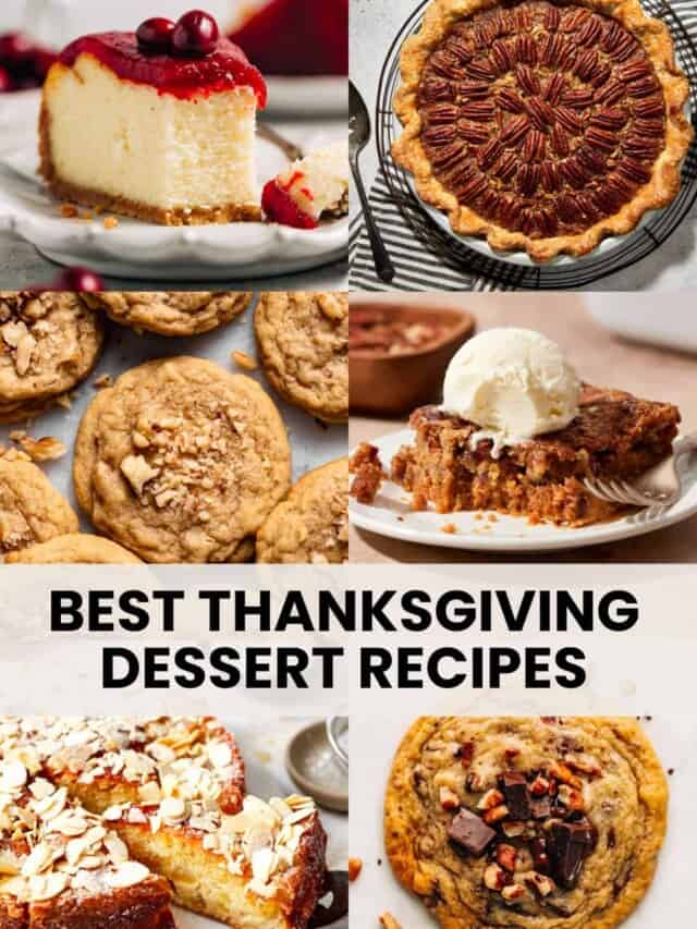 best thanksgiving dessert recipes.